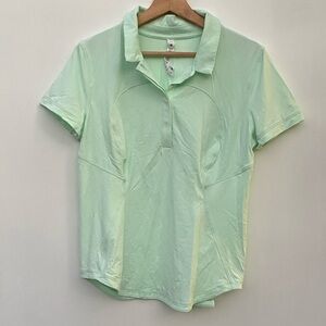 Lululemon Athletica Mint Button Down Shirt